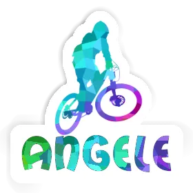 Angele Sticker Downhiller Image