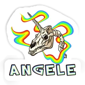 Angele Sticker Skull Image