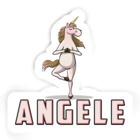 Angele Sticker Unicorn Image