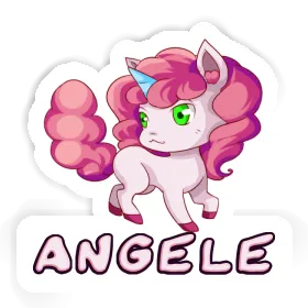 Sticker Unicorn Angele Image