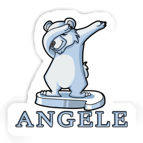 Polar Bear Sticker Angele Image