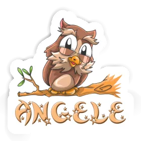 Sticker Owl Angele Image