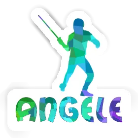 Fencer Sticker Angele Image