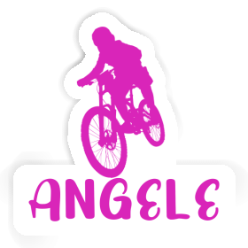 Angele Sticker Freeride Biker Image