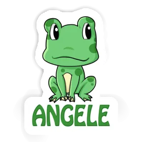 Sticker Angele Frosch Image