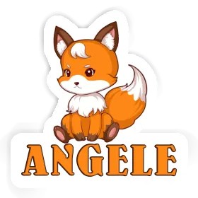 Sticker Fox Angele Image