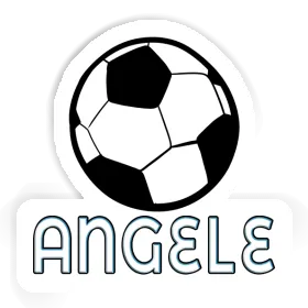 Ballon de foot Autocollant Angele Image