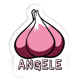 Garlic clove Sticker Angele Image