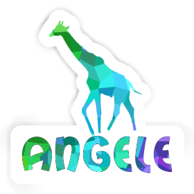 Sticker Angele Giraffe Image