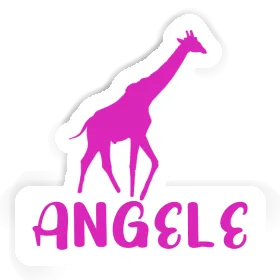 Giraffe Sticker Angele Image