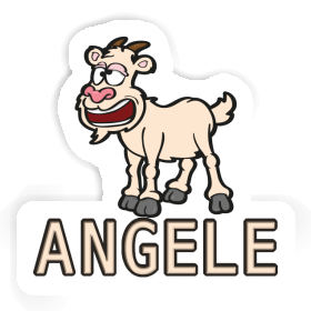 Sticker Angele Goat Image