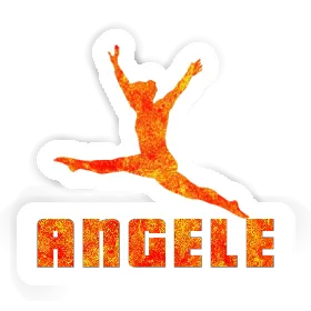 Gymnast Sticker Angele Image