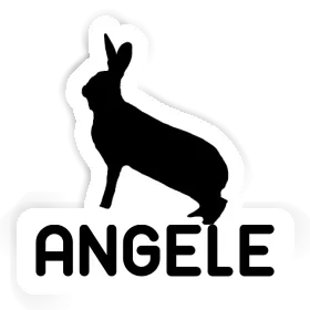 Sticker Rabbit Angele Image