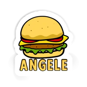 Cheeseburger Sticker Angele Image