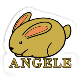 Rabbit Sticker Angele Image