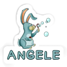 Sticker Angele Rabbit Image