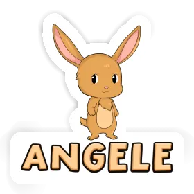 Sticker Angele Rabbit Image