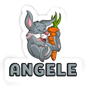 Sticker Angele Rabbits Image