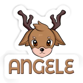 Sticker Deer Angele Image