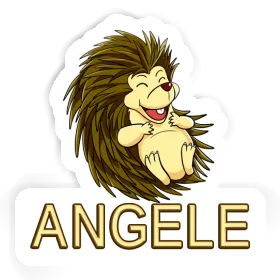 Hedgehog Sticker Angele Image