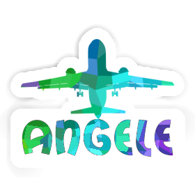 Sticker Angele Jumbo-Jet Image