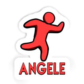 Angele Sticker Jogger Image