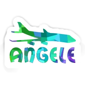 Angele Sticker Jumbo-Jet Image