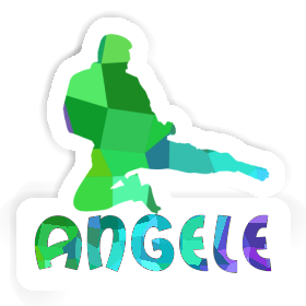 Sticker Angele Karateka Image