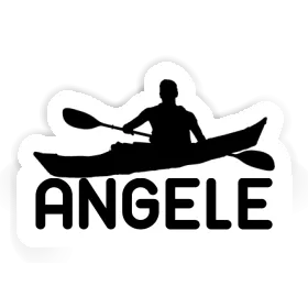 Sticker Angele Kayaker Image