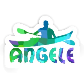 Sticker Kayaker Angele Image