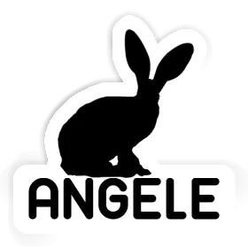 Sticker Rabbit Angele Image