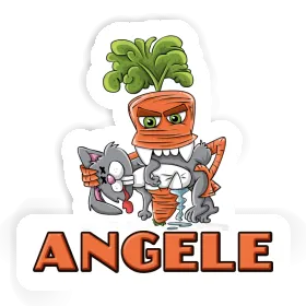 Sticker Monster Carrot Angele Image