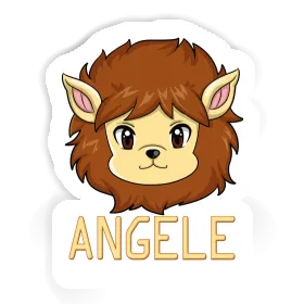 Sticker Lion Angele Image