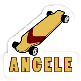 Longboard Sticker Angele Image