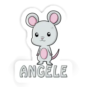 Mouse Sticker Angele Image