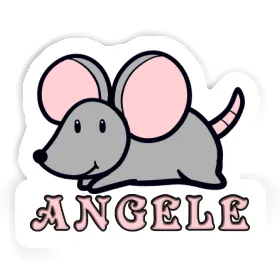 Sticker Angele Mouse Image