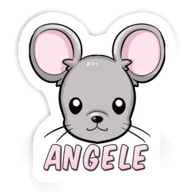 Sticker Mousehead Angele Image