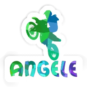 Sticker Angele Motocross Rider Image