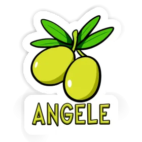 Angele Sticker Olive Image