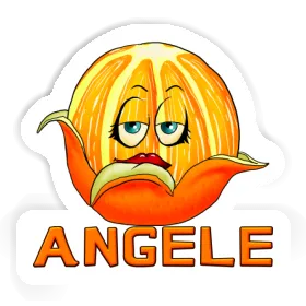 Sticker Angele Orange Image