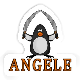 Autocollant Angele Pingouin de combat Image