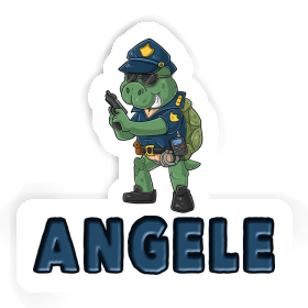 Angele Sticker Officer Image