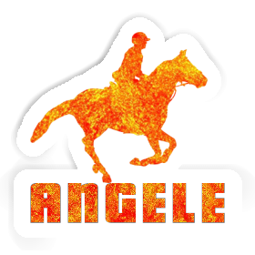 Angele Sticker Horse Rider Image