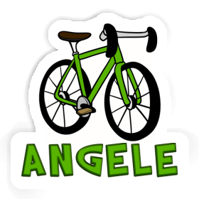 Racing Bicycle Sticker Angele Image