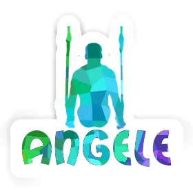 Angele Sticker Ring gymnast Image