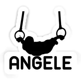 Angele Sticker Ring gymnast Image