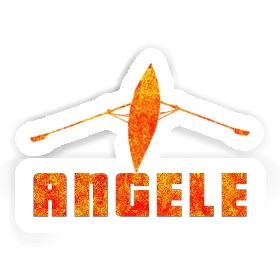 Angele Sticker Rowboat Image