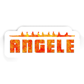 Sticker Rowboat Angele Image