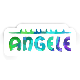 Angele Sticker Rowboat Image