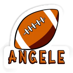 Sticker Angele Rugby Image